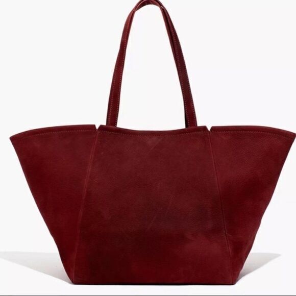 New Madewell The Carryall Tote, Color:‎ PINOT NOIR - Picture 2 of 15
